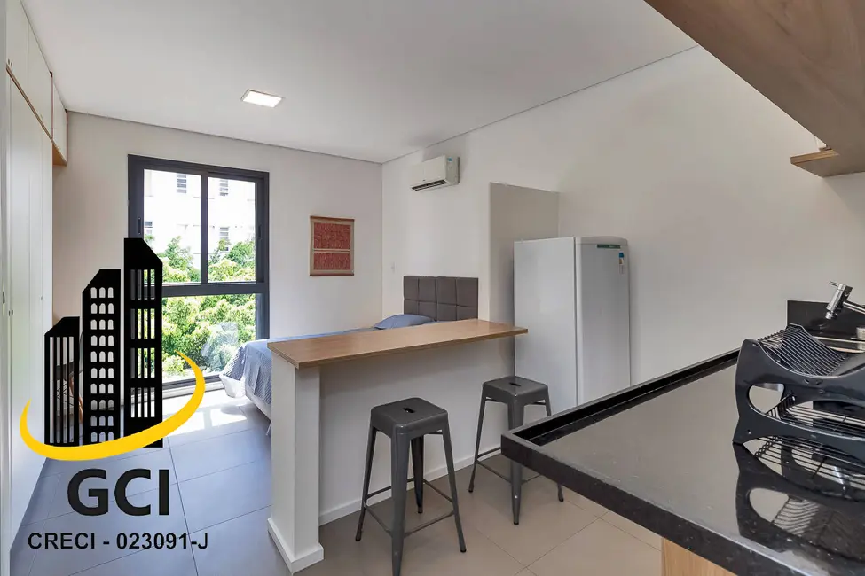 Apartamento com 1 quarto à venda, 28m2 em Higienópolis, São Paulo - SP - imagem 3 Foto 3 de Apartamento com 1 quarto à venda, 28m2 em Higienópolis, São Paulo - SP