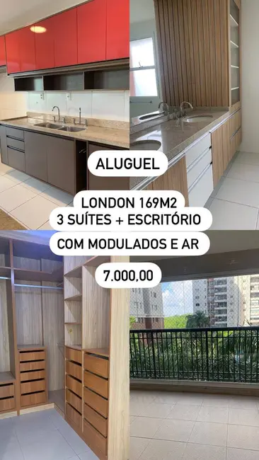 Foto 1 de Apartamento com 3 quartos para alugar, 169m2 em Ponta Negra, Manaus - AM