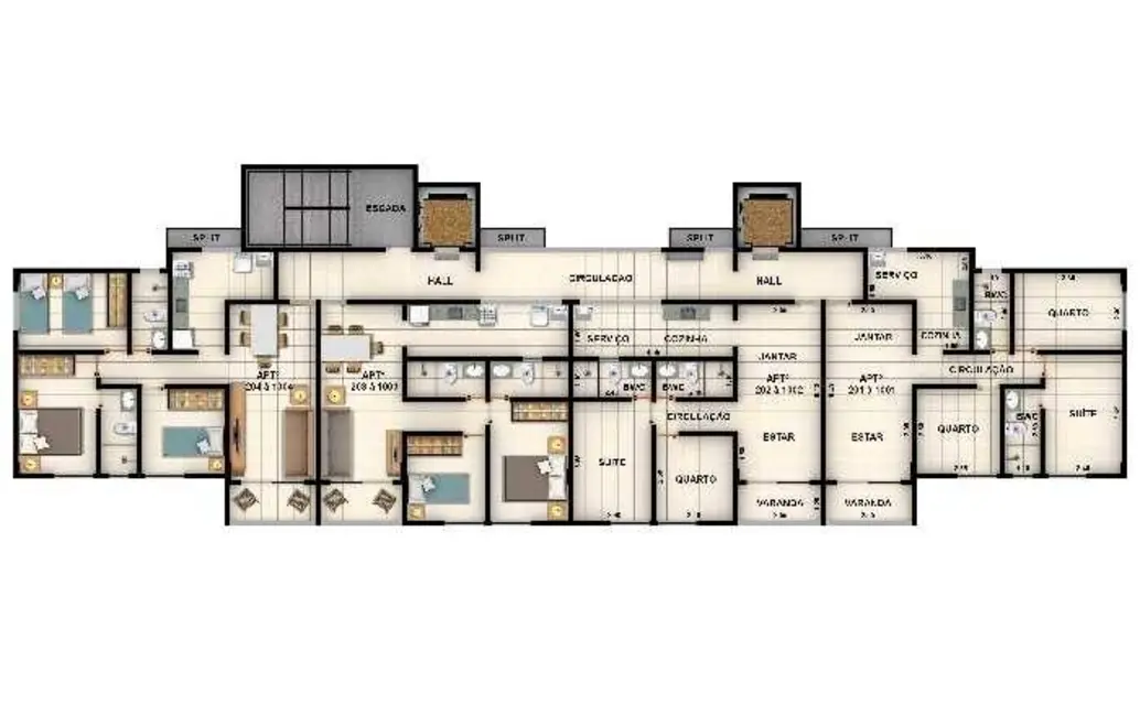 Foto 3 de Apartamento com 3 quartos à venda, 65m2 em Madalena, Recife - PE