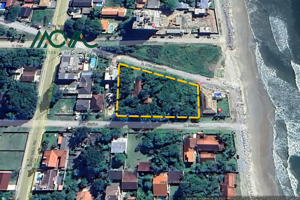 Foto 2 de Terreno / Lote à venda, 2620m2 em Itapoa - SC