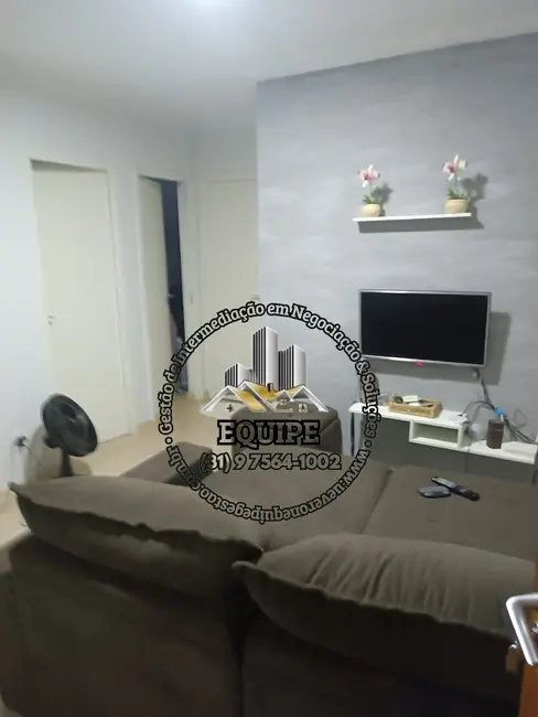 Foto 2 de Apartamento com 2 quartos à venda, 46m2 em São Benedito, Santa Luzia - MG