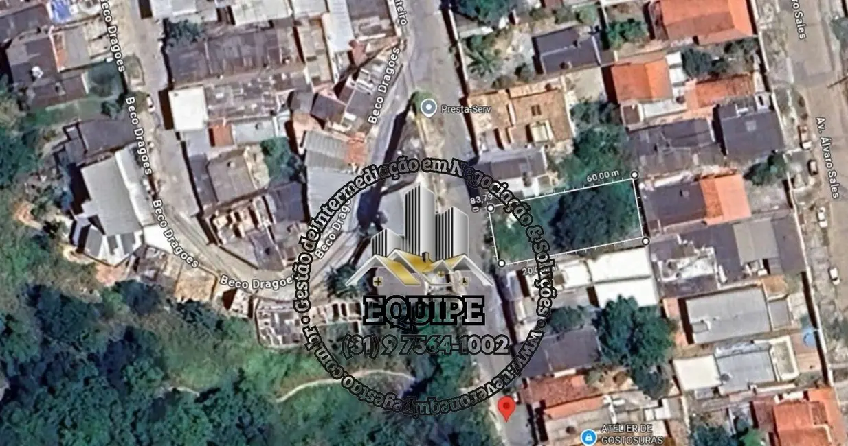 Foto 1 de Terreno / Lote à venda, 360m2 em Frimisa, Santa Luzia - MG