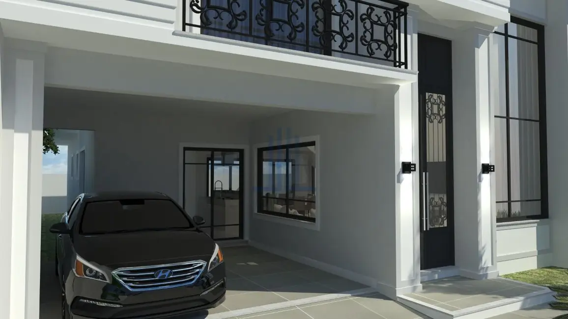 Foto 3 de Casa de Condomínio com 3 quartos à venda, 201m2 em Tomazetti, Santa Maria - RS