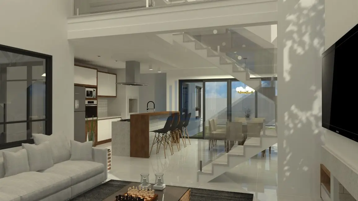 Foto 6 de Casa de Condomínio com 3 quartos à venda, 201m2 em Tomazetti, Santa Maria - RS