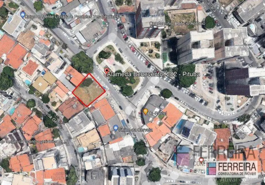 Foto 1 de Terreno / Lote à venda, 500m2 em Pituba, Salvador - BA