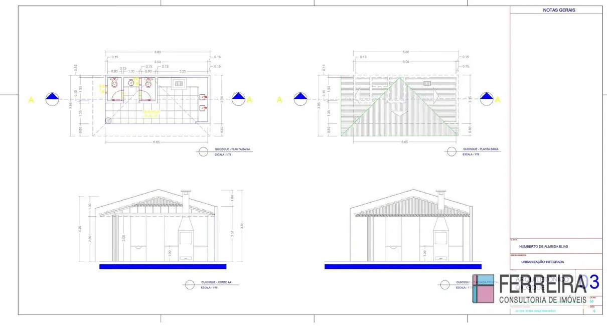 Foto 4 de Terreno / Lote à venda, 1276m2 em Camacari - BA