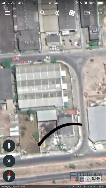 Foto 4 de Armazém / Galpão para alugar, 3100m2 em Centro, Camacari - BA