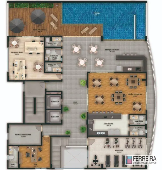 Apartamento com 2 quartos à venda, 62m2 em Armação, Salvador - BA - imagem 7 Foto 7 de Apartamento com 2 quartos à venda, 62m2 em Armação, Salvador - BA