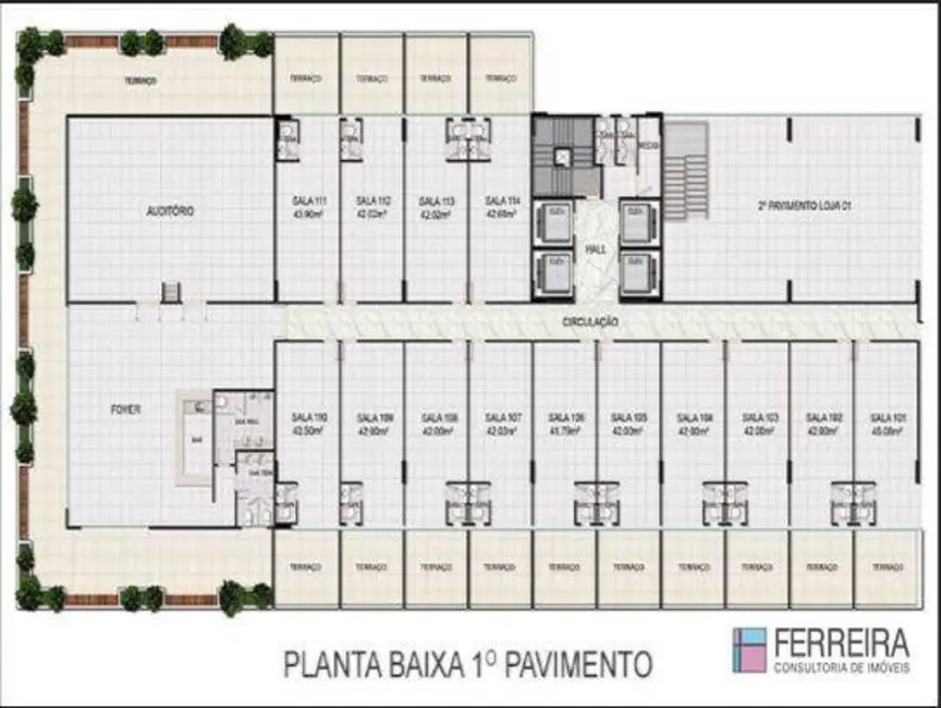 Sala Comercial à venda, 242m2 em Alphaville I, Salvador - BA - imagem 8 Foto 8 de Sala Comercial à venda, 242m2 em Alphaville I, Salvador - BA