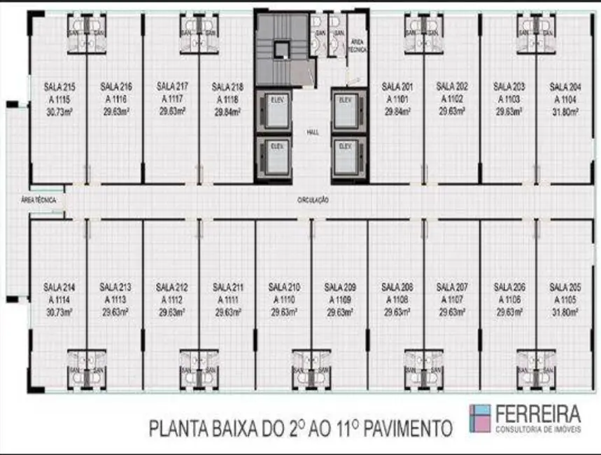 Sala Comercial à venda, 242m2 em Alphaville I, Salvador - BA - imagem 9 Foto 9 de Sala Comercial à venda, 242m2 em Alphaville I, Salvador - BA