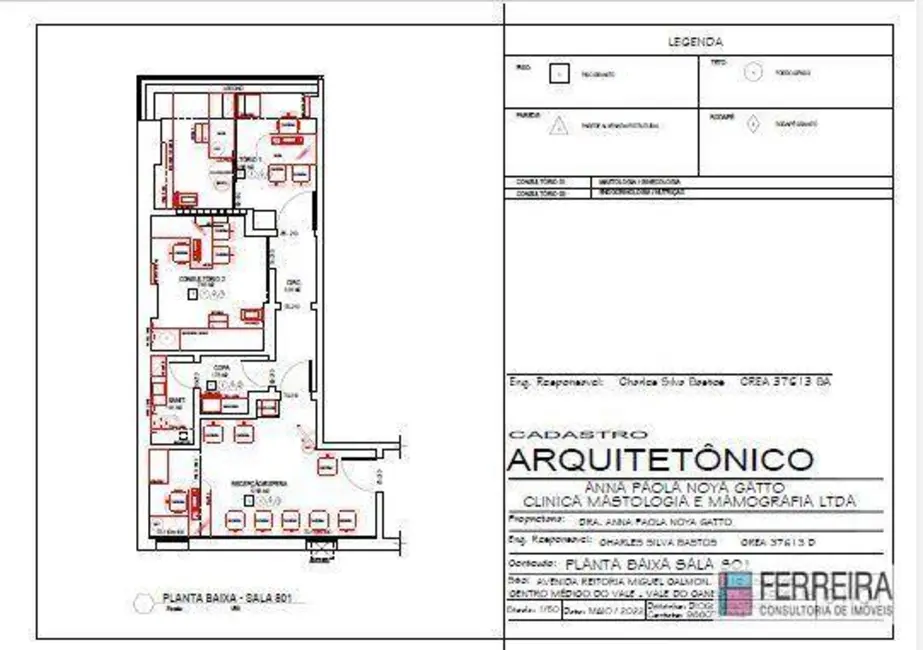 Foto 1 de Sala Comercial à venda, 41m2 em Canela, Salvador - BA