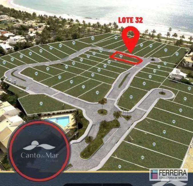 Foto 1 de Terreno / Lote à venda, 502m2 em Camacari - BA