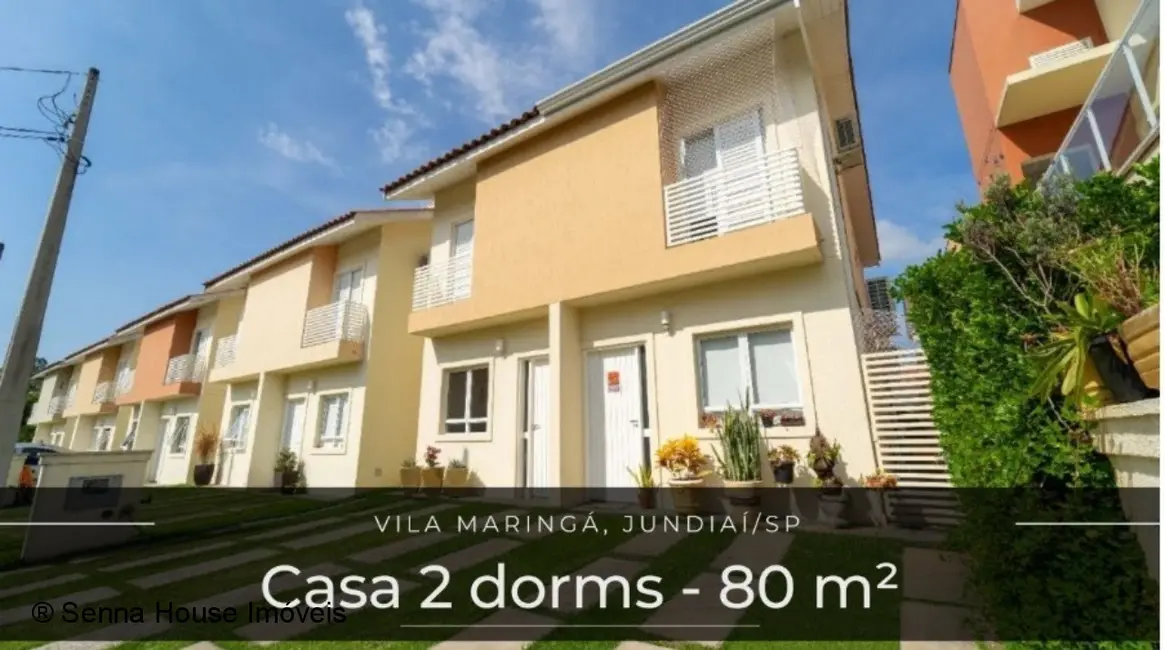 Foto 1 de Casa de Condomínio com 2 quartos à venda, 77m2 em Vila Alati, Jundiai - SP