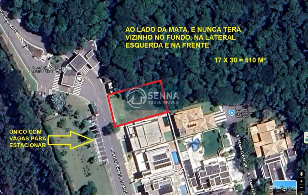 Foto 9 de Terreno / Lote à venda, 510m2 em Portal do Paraíso II, Jundiai - SP