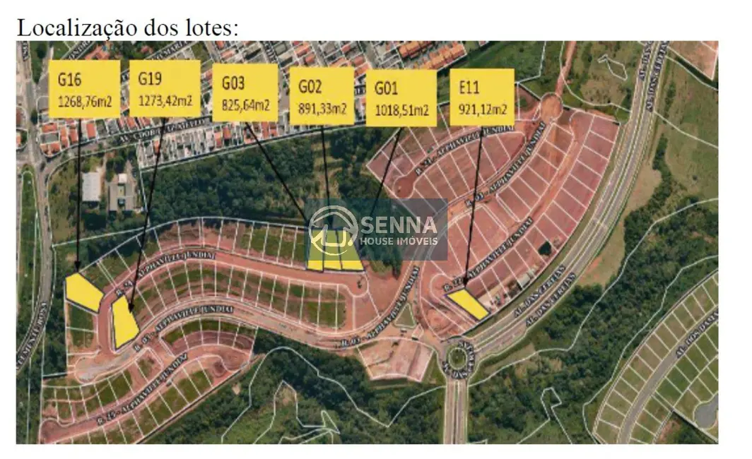 Foto 4 de Terreno / Lote à venda, 1273m2 em Jundiai - SP