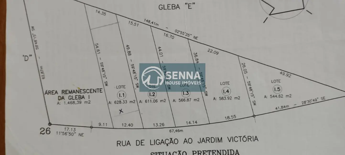 Foto 4 de Terreno / Lote à venda, 628m2 em Jardim das Acácias, Varzea Paulista - SP