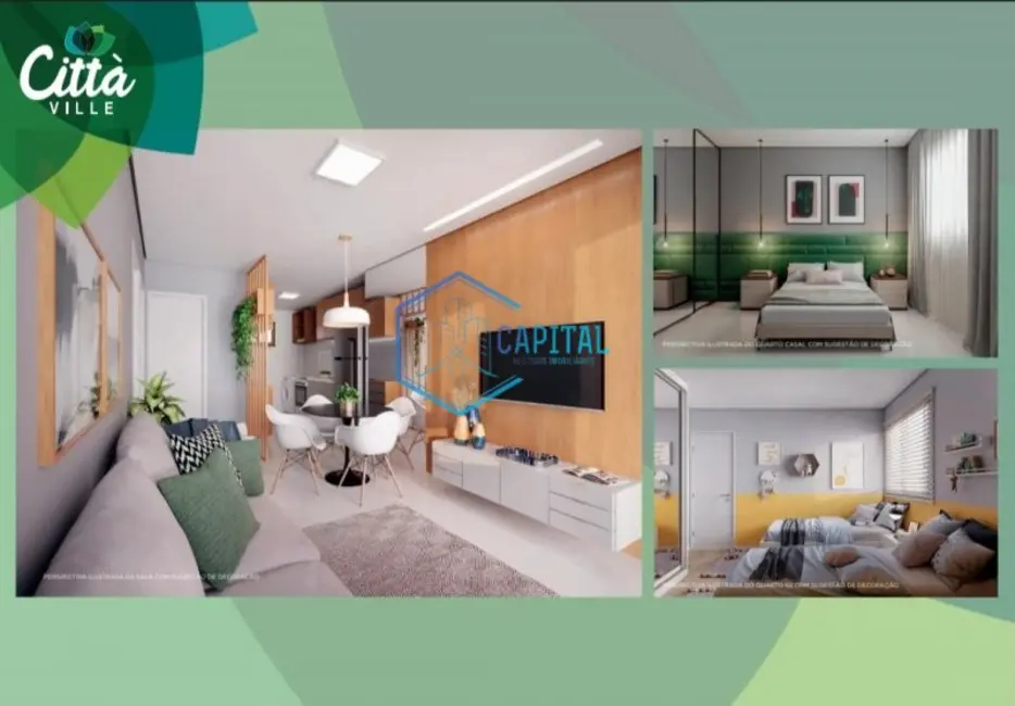 Casa de Condomínio com 2 quartos à venda, 43m2 em Tomba, Feira De Santana - BA - imagem 4 Foto 4 de Casa de Condomínio com 2 quartos à venda, 43m2 em Tomba, Feira De Santana - BA