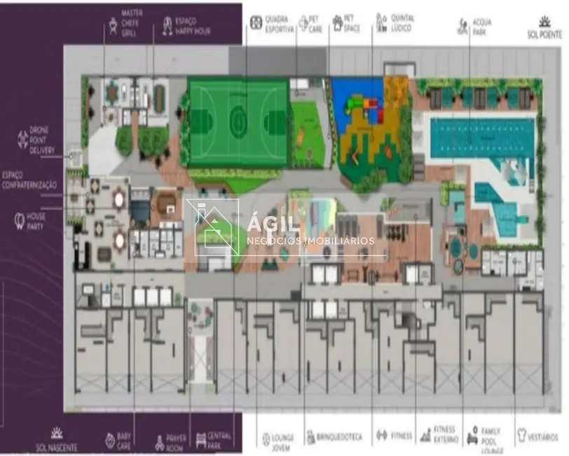 Apartamento com 3 quartos à venda, 143m2 em Sao Jose Dos Campos - SP - imagem 8 Foto 8 de Apartamento com 3 quartos à venda, 143m2 em Sao Jose Dos Campos - SP