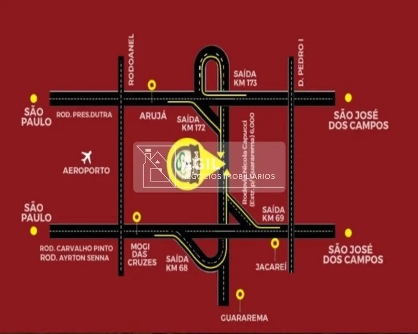 Foto 5 de Terreno / Lote à venda, 1400m2 em Da Cerejeira, Jacarei - SP