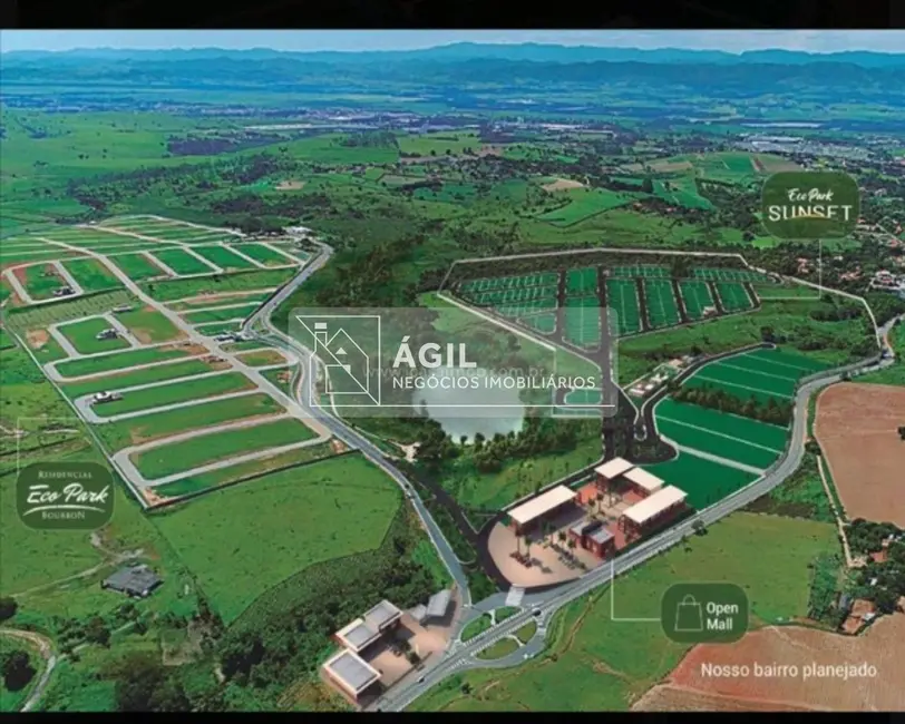 Foto 9 de Terreno / Lote à venda, 350m2 em Condomínio Residencial Ecopark Bourbon, Cacapava - SP