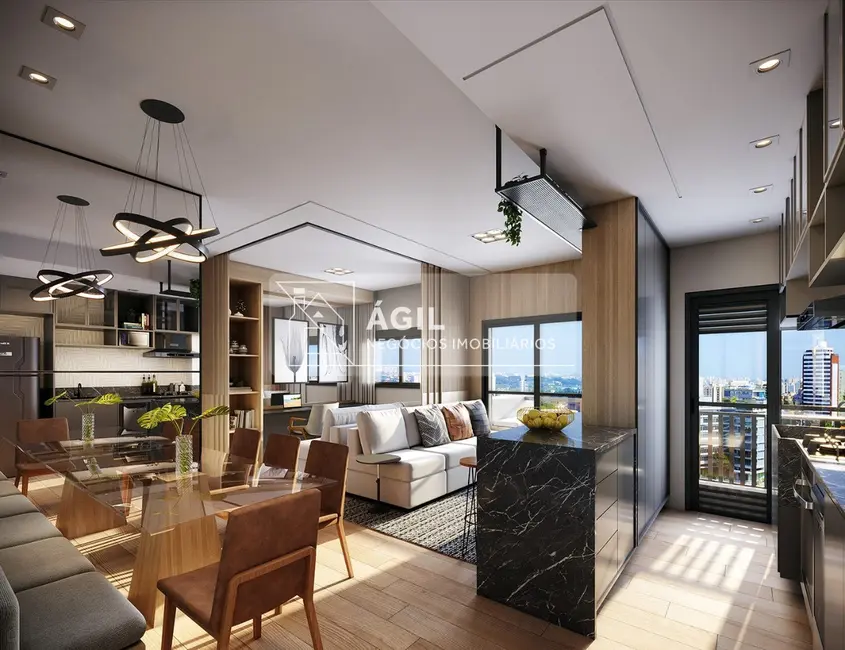 Foto 2 de Apartamento com 1 quarto à venda, 34m2 em Sao Jose Dos Campos - SP