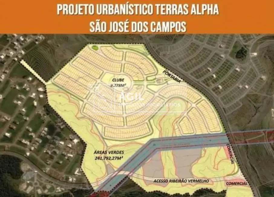 Foto 2 de Terreno / Lote à venda, 348m2 em Sao Jose Dos Campos - SP