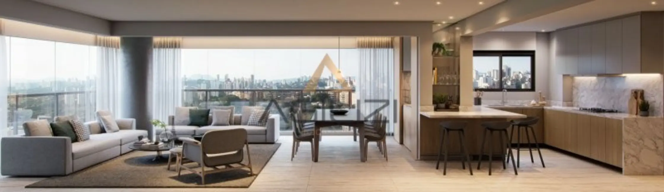 Foto 7 de Apartamento com 3 quartos à venda, 153m2 em Moema, São Paulo - SP