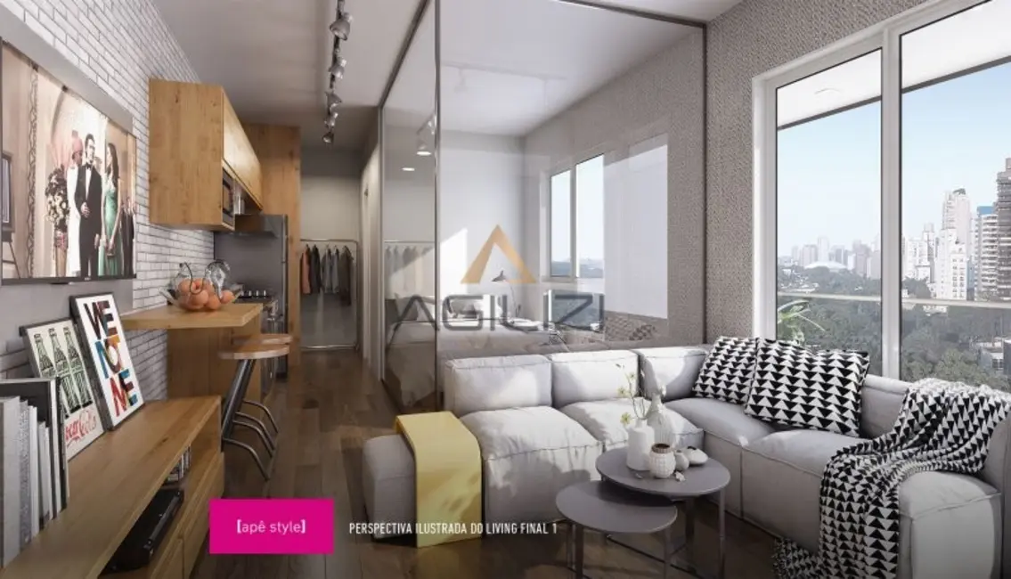 Foto 5 de Apartamento com 1 quarto à venda, 48m2 em Moema, São Paulo - SP