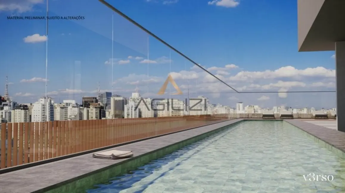 Foto 3 de Apartamento com 1 quarto à venda, 34m2 em Cerqueira César, São Paulo - SP