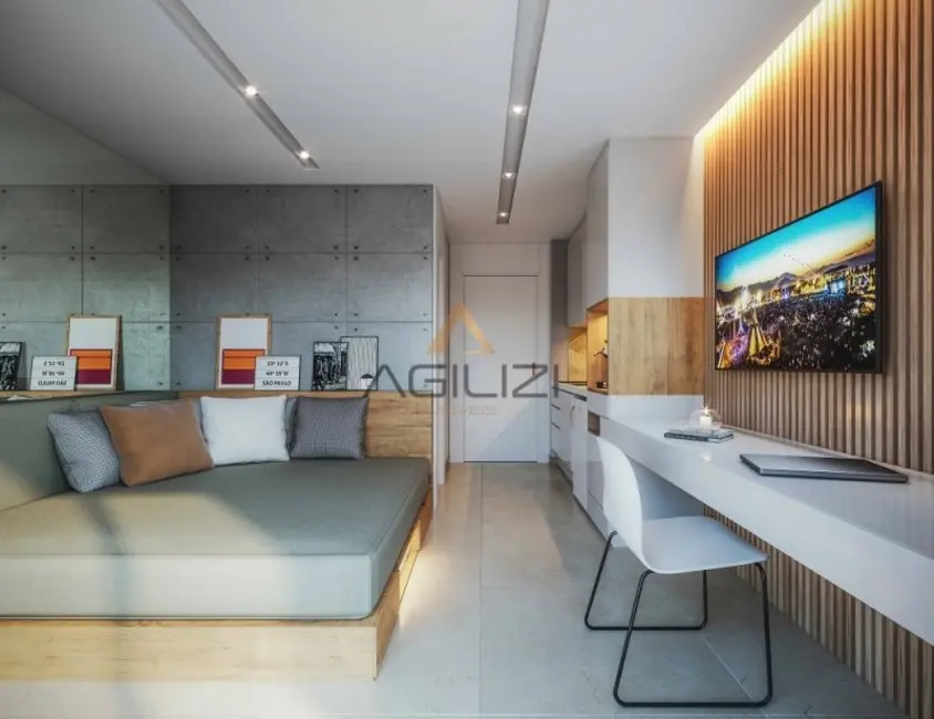 Apartamento com 2 quartos à venda, 46m2 em Bela Vista, São Paulo - SP - imagem 4 Foto 4 de Apartamento com 2 quartos à venda, 46m2 em Bela Vista, São Paulo - SP