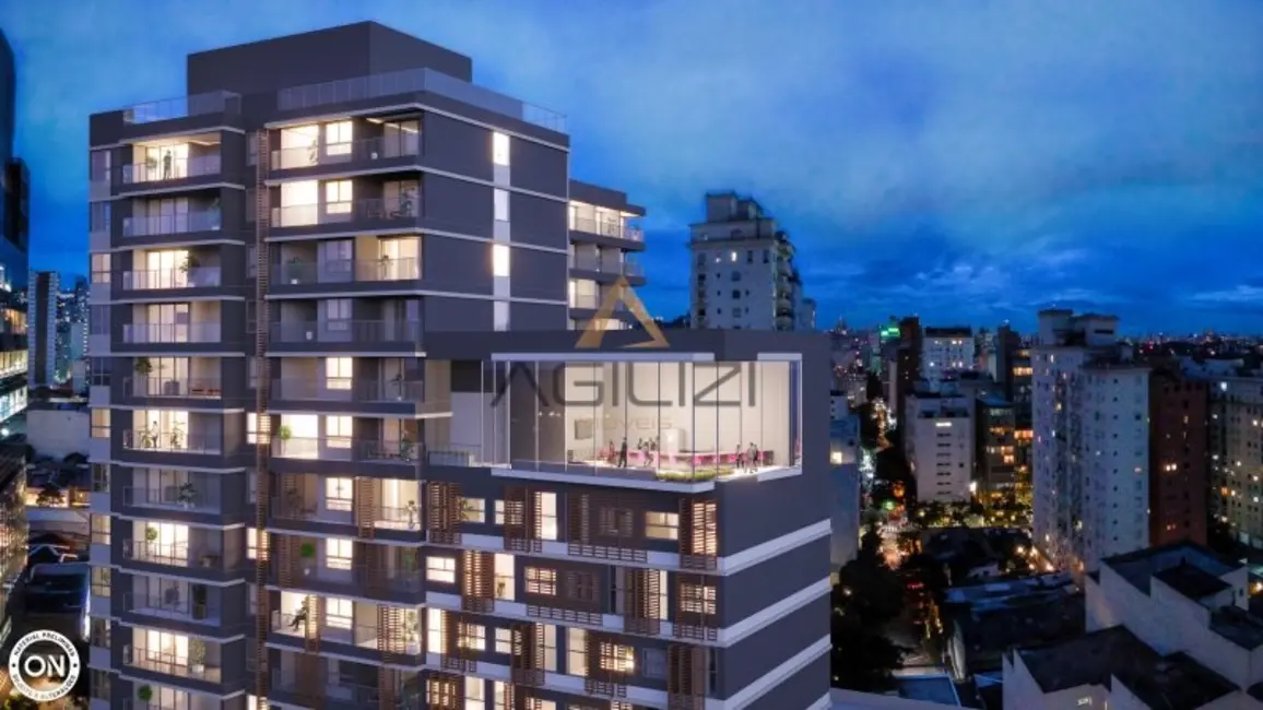 Foto 3 de Apartamento com 1 quarto à venda, 28m2 em Cerqueira César, São Paulo - SP