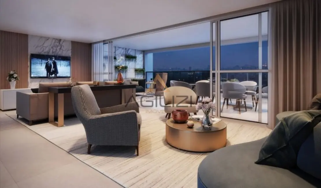 Apartamento com 4 quartos à venda, 164m2 em Moema, São Paulo - SP - imagem 6 Foto 6 de Apartamento com 4 quartos à venda, 164m2 em Moema, São Paulo - SP