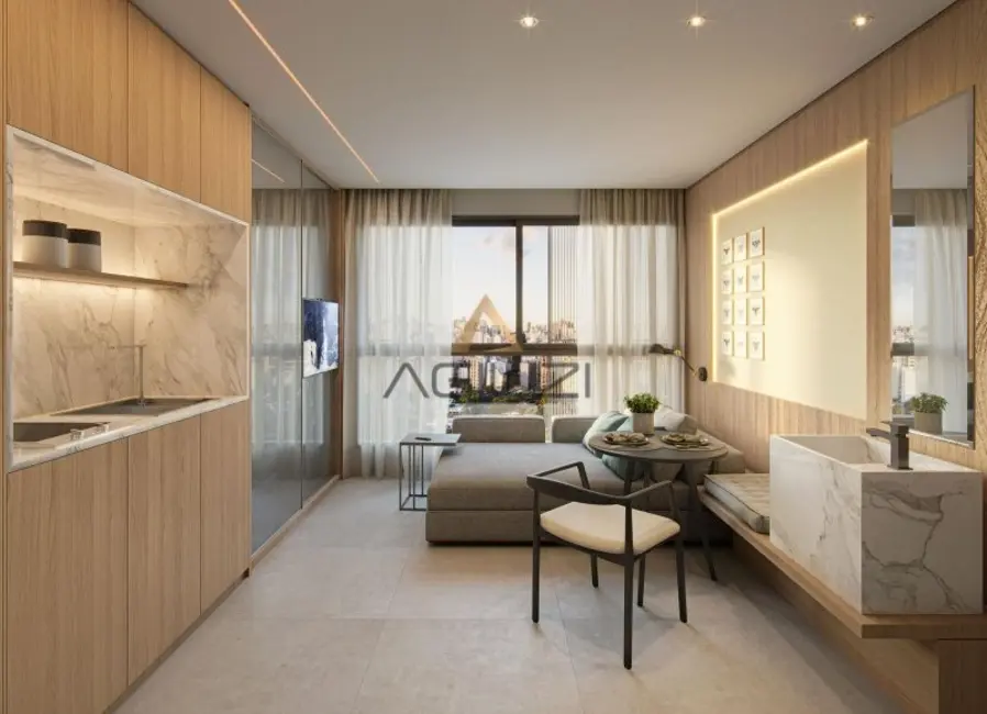 Apartamento com 1 quarto à venda, 20m2 em Moema, São Paulo - SP - imagem 6 Foto 6 de Apartamento com 1 quarto à venda, 20m2 em Moema, São Paulo - SP