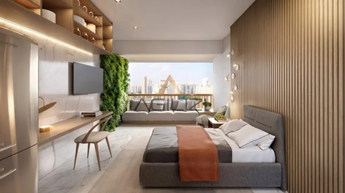 Apartamento com 1 quarto à venda, 26m2 em Vila Madalena, São Paulo - SP - imagem 4 Foto 4 de Apartamento com 1 quarto à venda, 26m2 em Vila Madalena, São Paulo - SP