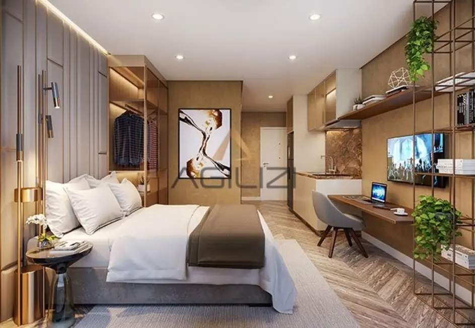 Apartamento com 1 quarto à venda, 26m2 em Vila Madalena, São Paulo - SP - imagem 6 Foto 6 de Apartamento com 1 quarto à venda, 26m2 em Vila Madalena, São Paulo - SP