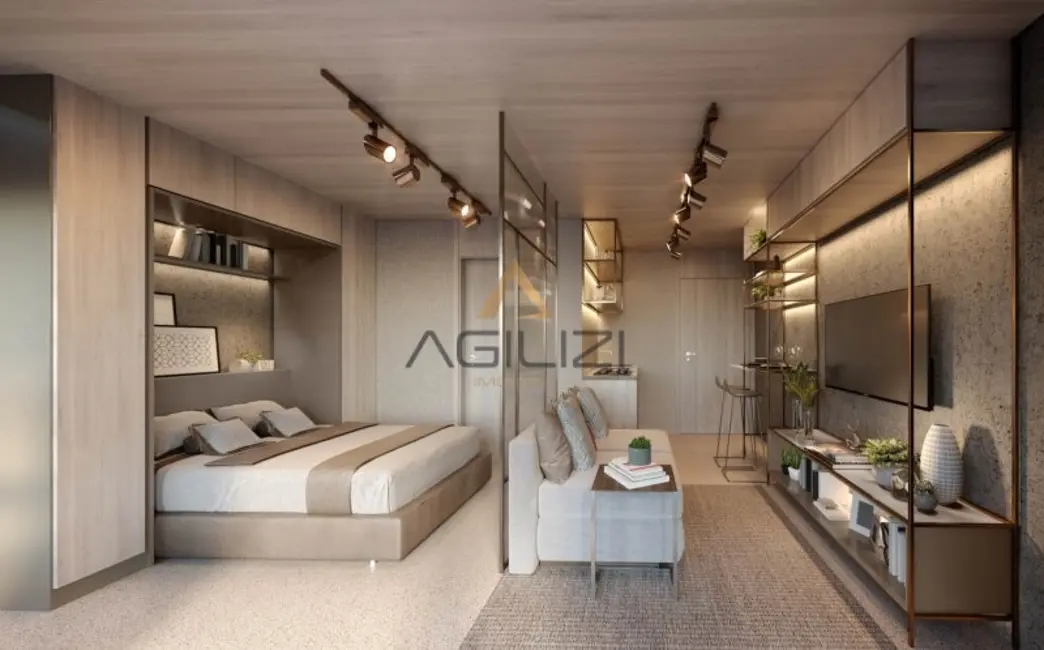 Apartamento com 1 quarto à venda, 27m2 em Vila Nova Conceição, São Paulo - SP - imagem 5 Foto 5 de Apartamento com 1 quarto à venda, 27m2 em Vila Nova Conceição, São Paulo - SP