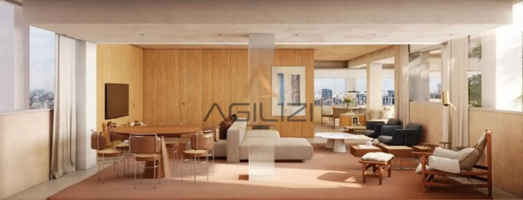 Apartamento com 3 quartos à venda, 127m2 em Pinheiros, São Paulo - SP - imagem 9 Foto 9 de Apartamento com 3 quartos à venda, 127m2 em Pinheiros, São Paulo - SP