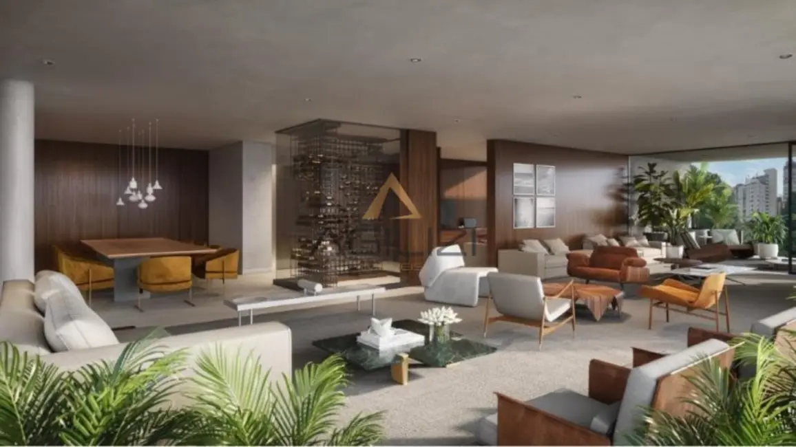 Apartamento com 4 quartos à venda, 398m2 em Vila Nova Conceição, São Paulo - SP - imagem 8 Foto 8 de Apartamento com 4 quartos à venda, 398m2 em Vila Nova Conceição, São Paulo - SP