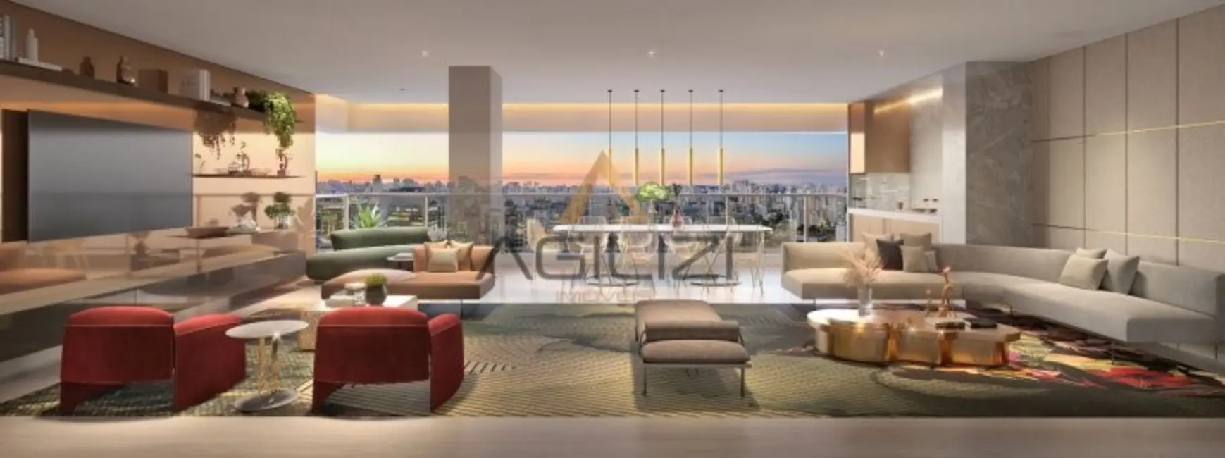 Apartamento com 4 quartos à venda, 217m2 em Pinheiros, São Paulo - SP - imagem 6 Foto 6 de Apartamento com 4 quartos à venda, 217m2 em Pinheiros, São Paulo - SP