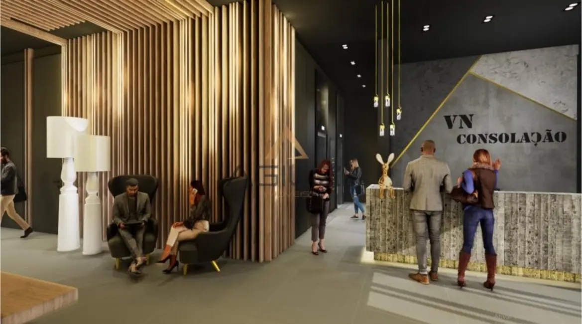 Foto 9 de Apartamento com 1 quarto à venda, 24m2 em Consolação, São Paulo - SP