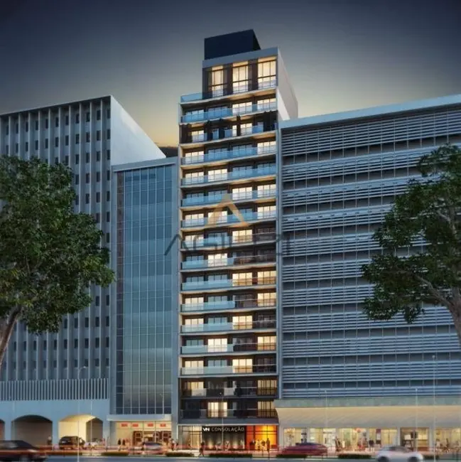 Foto 1 de Apartamento com 1 quarto à venda, 24m2 em Consolação, São Paulo - SP