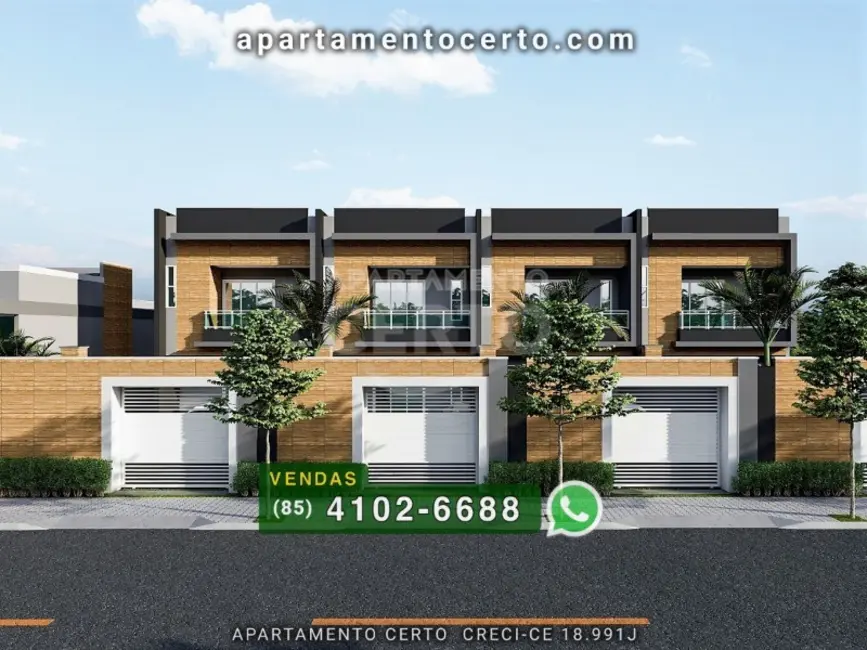 Casa de Condomínio com 3 quartos à venda, 87m2 em Jardim Icaraí, Caucaia - CE - imagem 3 Foto 3 de Casa de Condomínio com 3 quartos à venda, 87m2 em Jardim Icaraí, Caucaia - CE