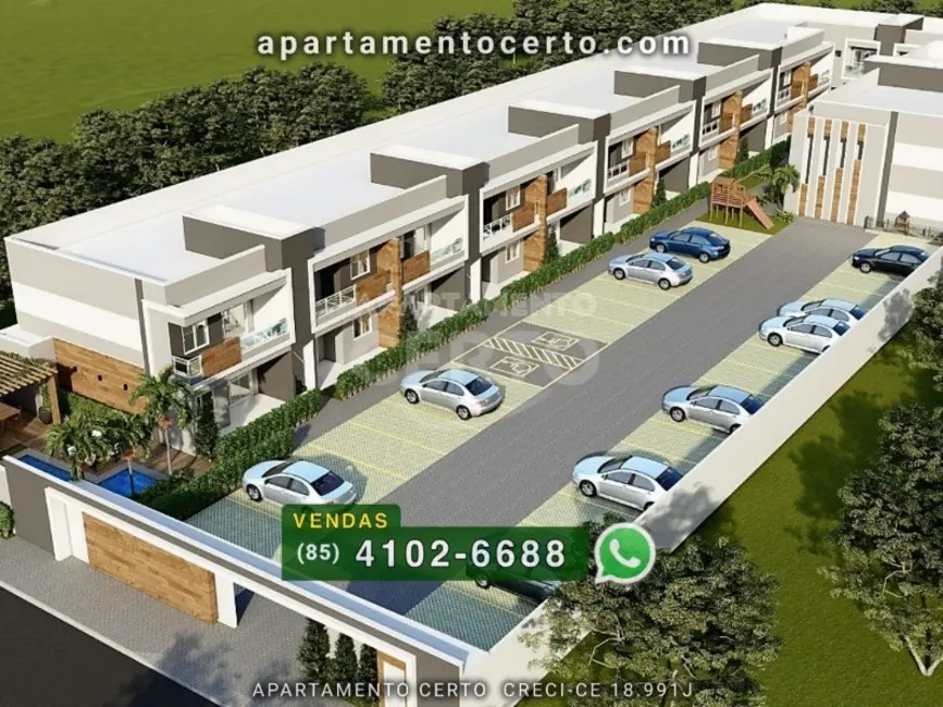 Apartamento com 2 quartos à venda, 59m2 em Caucaia - CE - imagem 6 Foto 6 de Apartamento com 2 quartos à venda, 59m2 em Caucaia - CE