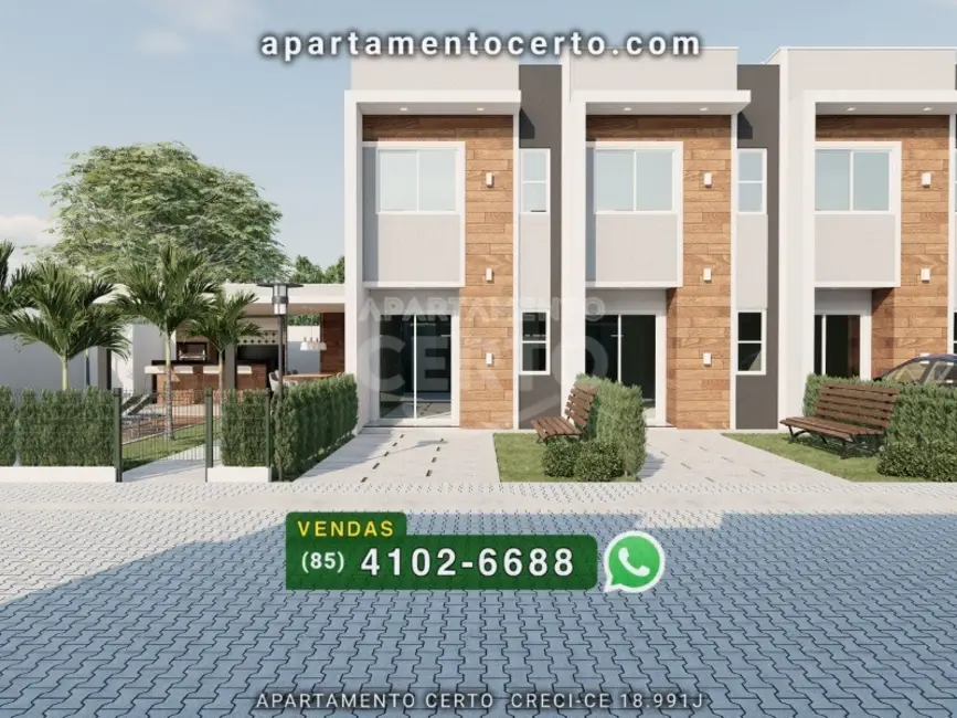 Foto 2 de Casa de Condomínio com 2 quartos à venda, 64m2 em Caucaia - CE