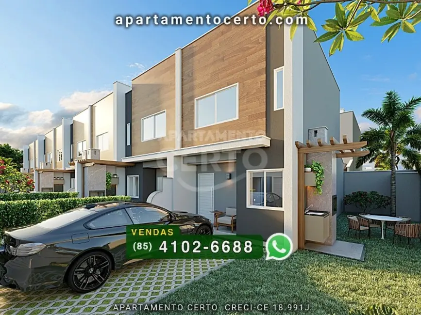 Casa de Condomínio com 2 quartos à venda, 71m2 em Caucaia - CE - imagem 3 Foto 3 de Casa de Condomínio com 2 quartos à venda, 71m2 em Caucaia - CE