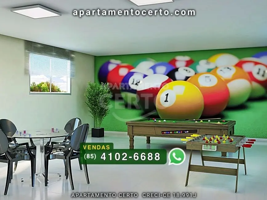Foto 7 de Apartamento com 2 quartos para alugar, 41m2 em Eusebio - CE