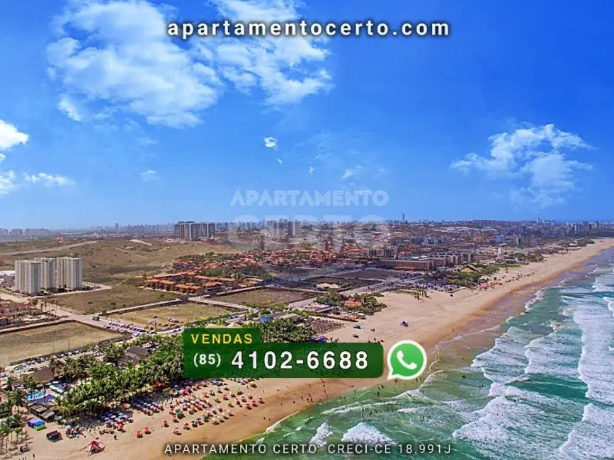 Foto 2 de Apartamento com 2 quartos à venda, 52m2 em Praia do Futuro II, Fortaleza - CE