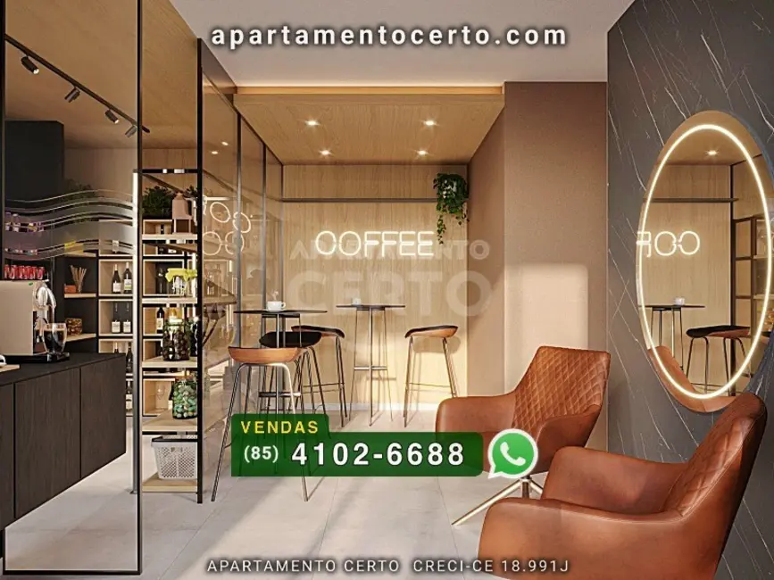 Foto 5 de Apartamento com 2 quartos à venda, 48m2 em Praia do Futuro II, Fortaleza - CE