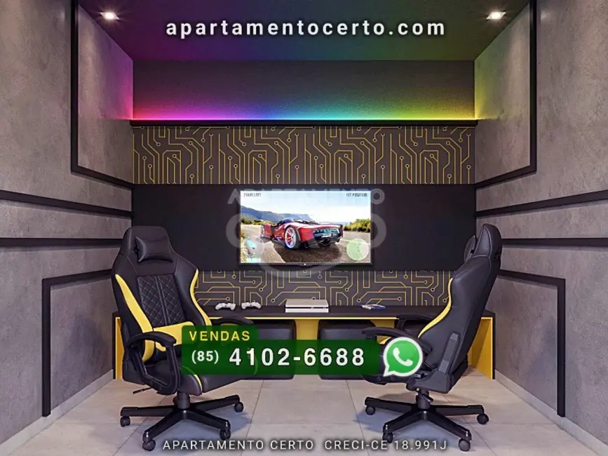 Foto 9 de Apartamento com 2 quartos à venda, 48m2 em Praia do Futuro II, Fortaleza - CE