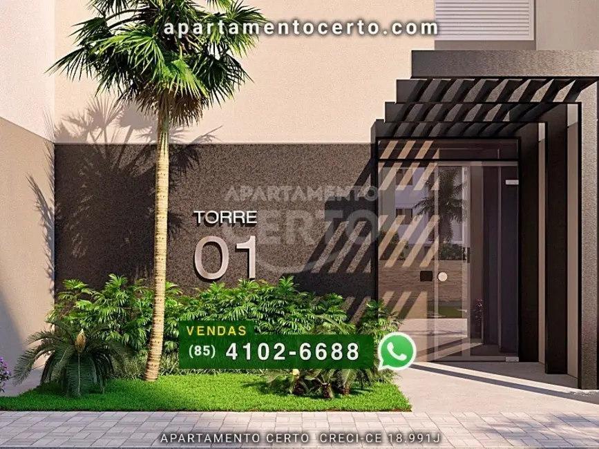 Foto 6 de Apartamento com 2 quartos à venda, 48m2 em Praia do Futuro II, Fortaleza - CE